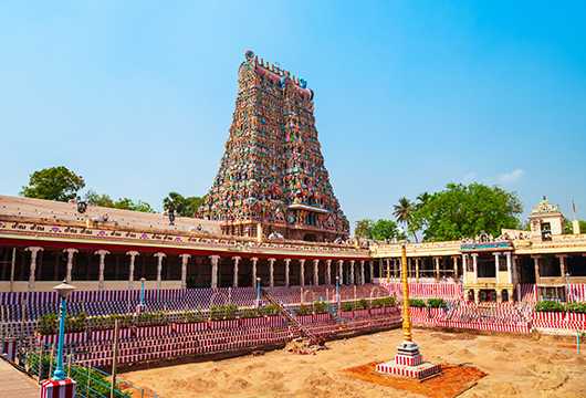 Centuires old Temples of  Madurai meenakshi amman temple